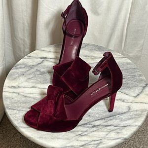 Antonio Melani Velvet Ankle Strap Heels * NEW *